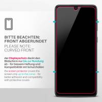 moex ShockProtect Klar für Samsung Galaxy A33 5G – Panzerglas für kratzfesten Displayschutz, Ultra klar