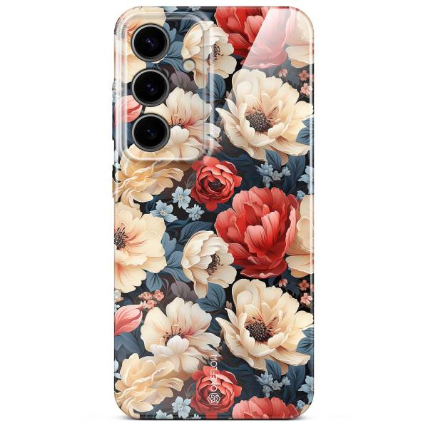 ONEFLOW Flower Cover Samsung Galaxy S24 Blumen Muster