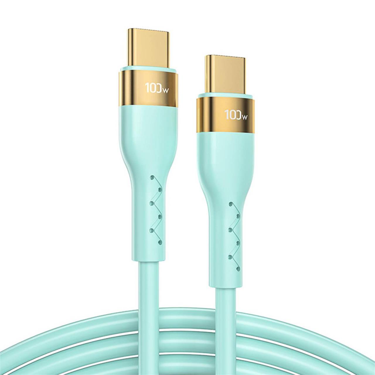Joyroom Ladekabel – USB-C auf USB-C für Smartphones und andere Geräte, Liquid Silicone Serie, Länge 2 m