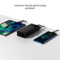 Baseus Powerbank – 2x USB-A + 1x USB-C bidirektional für Smartphones und andere Geräte – Bipow Serie, 30000 mAh – weiteres Produktbild 5