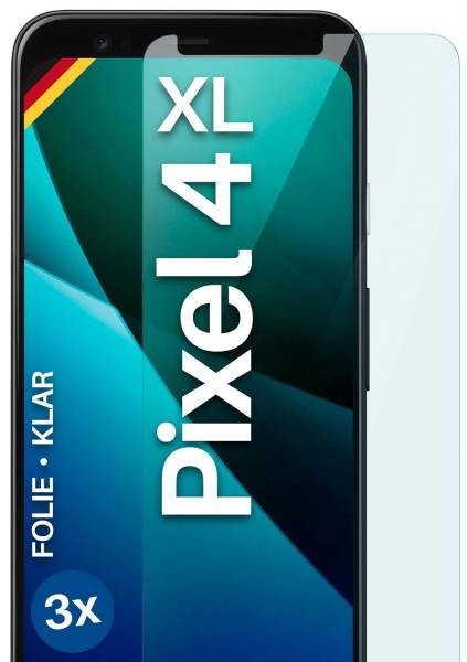 moex FlexProtect Klar für Google Pixel 4 XL – Schutzfolie für unsichtbaren Displayschutz, Ultra klar