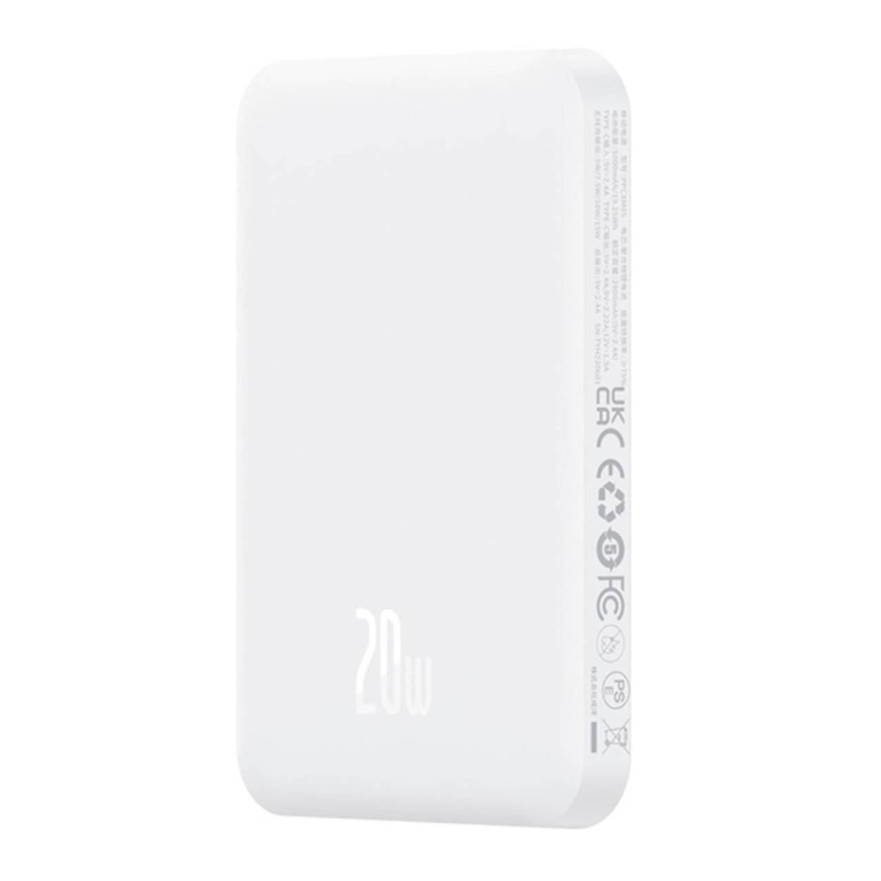 Baseus Induktive MagSafe Powerbank – für iPhone 5 - 16 und iPad Modelle, Hochleistungs-Powerbank, 5000mAh