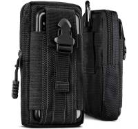 ONEFLOW Survival Case für Ulefone Note 17 Pro – Handy Gürteltasche aus Oxford Nylon mit Karabiner