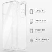 ONEFLOW Touch Case für Xiaomi Redmi Note 11 Pro – 360 Grad Full Body Schutz, komplett beidseitige Hülle