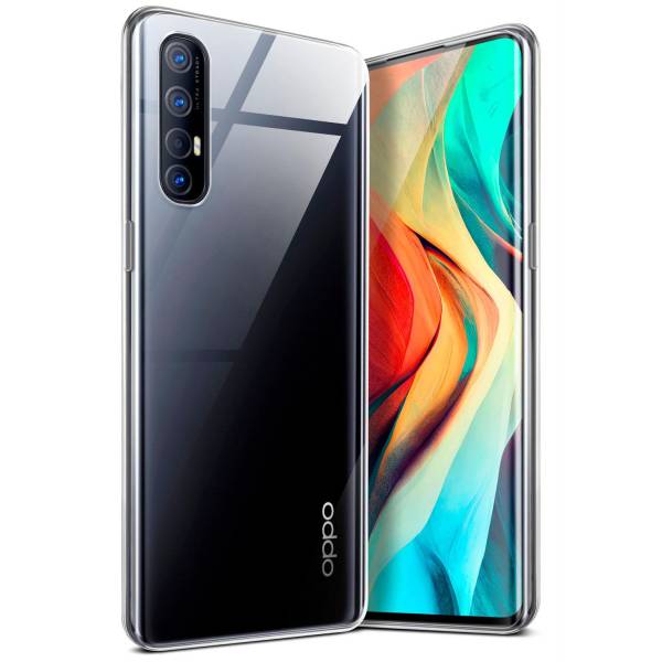 moex Aero Case für Oppo Find X2 Neo – Durchsichtige Hülle aus Silikon, Ultra Slim Handyhülle