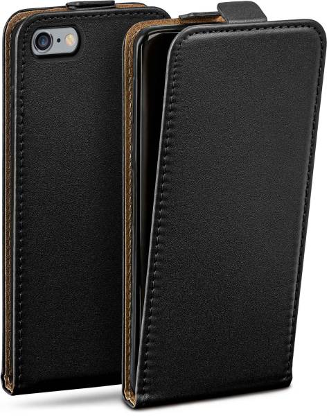 moex Flip Case für Apple iPhone 6 Plus – PU Lederhülle mit 360 Grad Schutz, klappbar