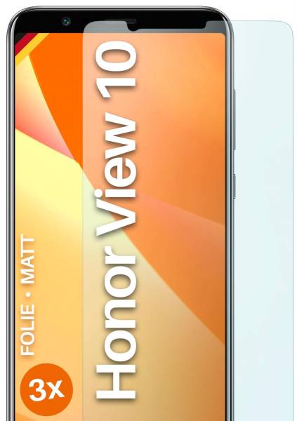moex FlexProtect Matt für Huawei Honor View 10 – Anti Reflex Schutzfolie für besten Displayschutz, Matt