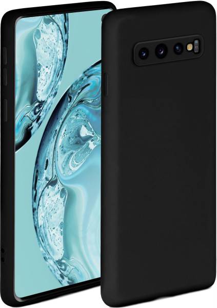 ONEFLOW Soft Case für Samsung Galaxy S10 – weiche Handyhülle aus Silikon mit Kameraschutz