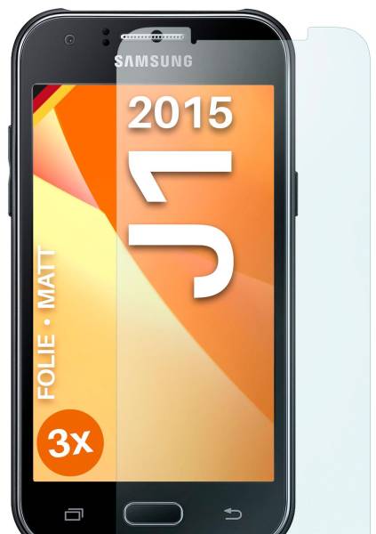 moex FlexProtect Matt für Samsung Galaxy J1 (2015) – Anti Reflex Schutzfolie für besten Displayschutz, Matt