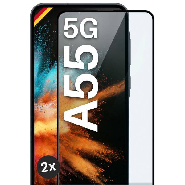 moex CurveProtect Samsung Galaxy A55 5G Panzerglas 3D Full Screen