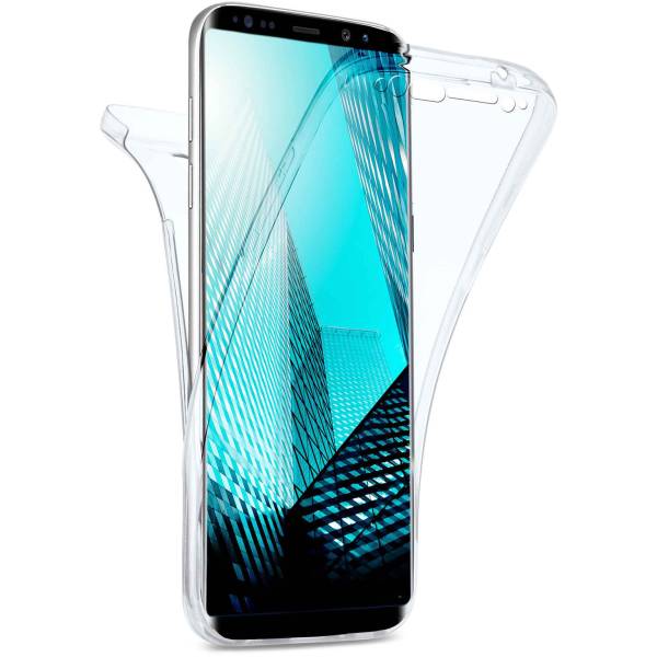 Für Samsung Galaxy Note9 | Beidseitige, klare Silikonhülle | DOUBLE CASE