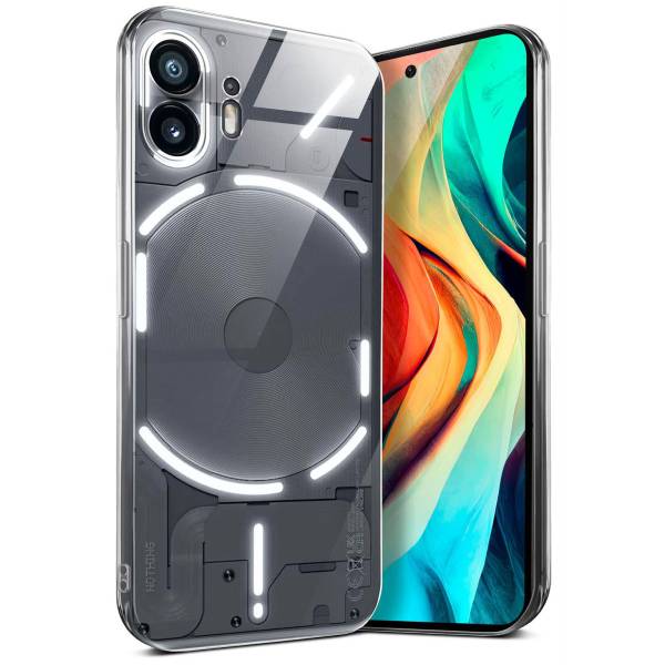 moex Aero Case Nothing Phone (2) durchsichtig aus Silikon
