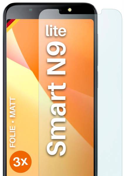 moex FlexProtect Matt für Vodafone Smart N9 Lite – Anti Reflex Schutzfolie für besten Displayschutz, Matt