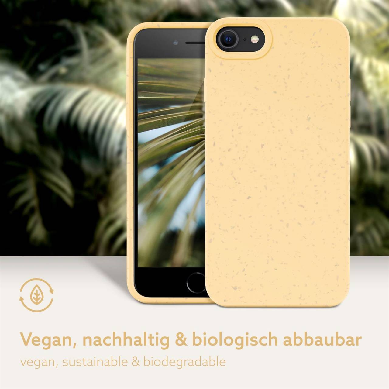 ONEFLOW Sama Sama Case für Apple iPhone SE 3. Generation (2022) – Nachhaltige Handyhülle, Bio, vegan & umweltfreundlich