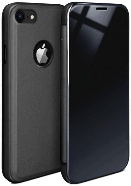 moex Void Case für Apple iPhone 8 – Klappbare 360 Grad Schutzhülle, Hochglanz Klavierlack Optik
