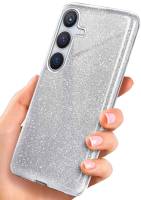 ONEFLOW Glitter Case für Samsung Galaxy S24 Plus – Glitzer Hülle aus TPU, designer Handyhülle