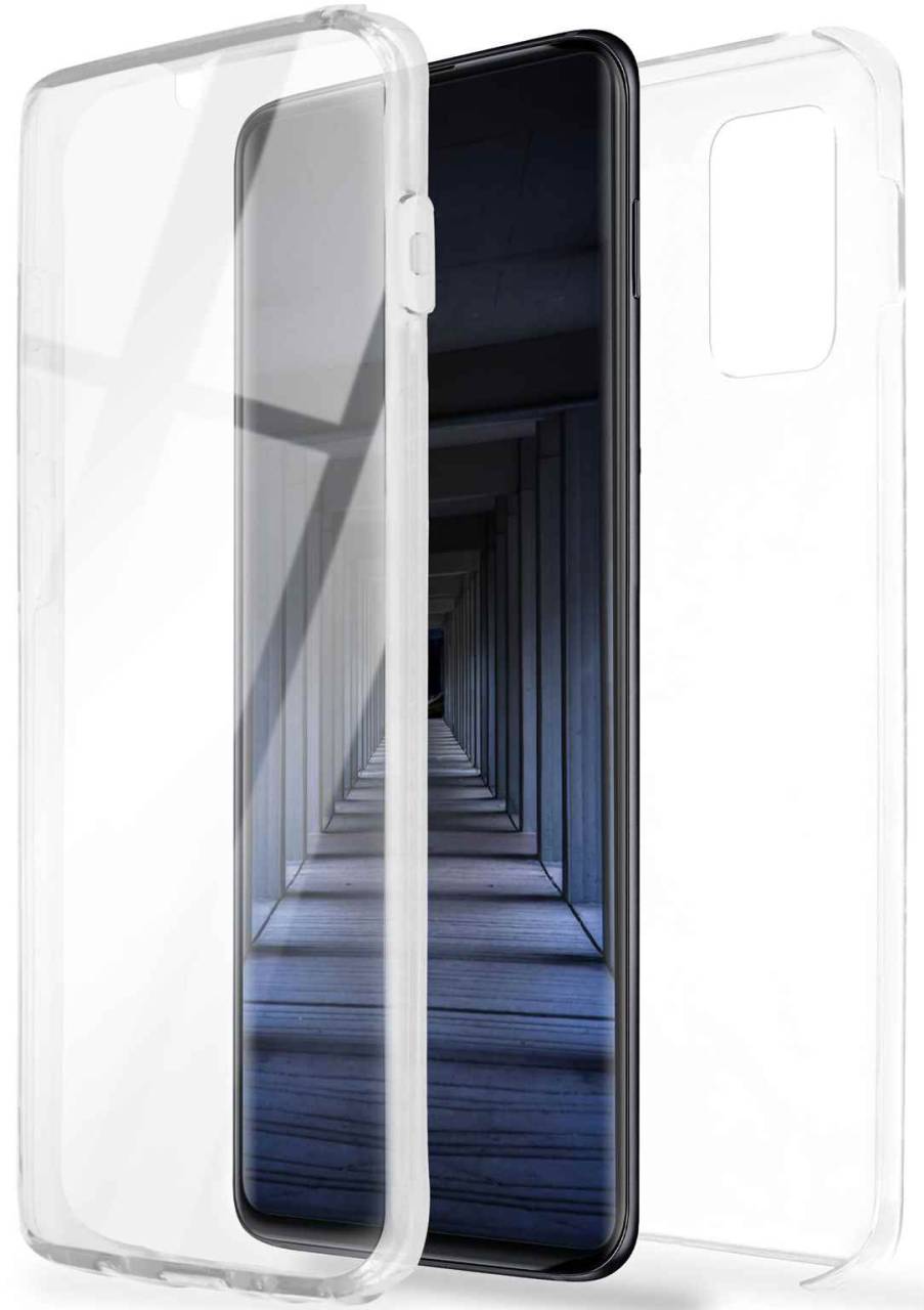 ONEFLOW Touch Case für Samsung Galaxy S10 Lite – 360 Grad Full Body Schutz, komplett beidseitige Hülle