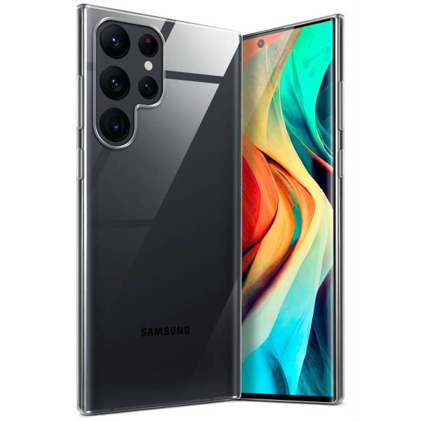 Für Samsung Galaxy S22 Ultra | Kristallklare, dünne Silikonhülle | AERO CASE