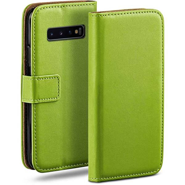 moex Book Case für Samsung Galaxy S10 Plus Klapphülle mit Kartenfach