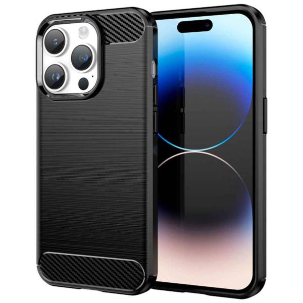 ONEFLOW Shift Case iPhone 15 Pro Max Carbon Optik gebürstet