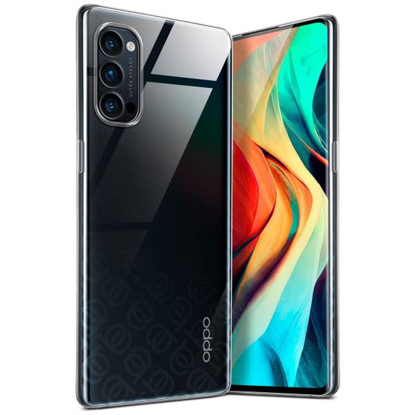 Für Oppo Reno4 Pro 5G | Kristallklare, dünne Silikonhülle | AERO CASE