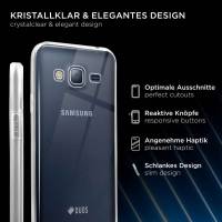 ONEFLOW Clear Case Samsung Galaxy J3 (2016) Silikonhülle transparent – weiteres Produktbild 1