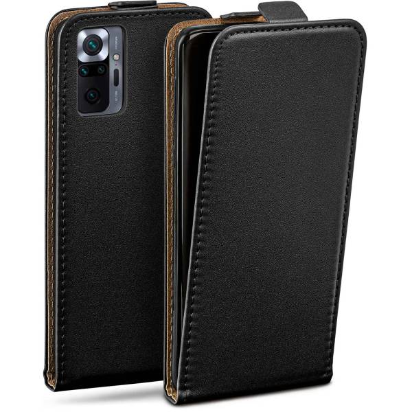 moex Flip Case Redmi Note 10 Pro Klapphülle Leder