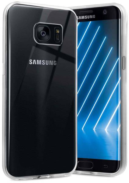 Für Samsung Galaxy S7 Edge | Transparente Silikonhülle | FROSTED CASE