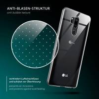 moex Aero Case für LG G7 Fit – Durchsichtige Hülle aus Silikon, Ultra Slim Handyhülle