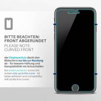 moex FlexProtect Klar für Apple iPhone SE 2. Generation (2020) – Schutzfolie für unsichtbaren Displayschutz, Ultra klar