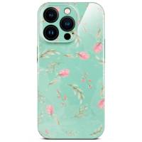 ONEFLOW Flower Cover iPhone 16 Pro Blumen Muster – weiteres Produktbild 0