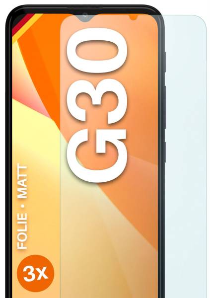 moex FlexProtect Matt für Motorola Moto G30 – Anti Reflex Schutzfolie für besten Displayschutz, Matt