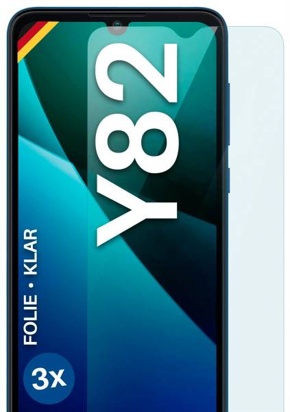 moex FlexProtect Klar für Wiko Y82 – Schutzfolie für unsichtbaren Displayschutz, Ultra klar