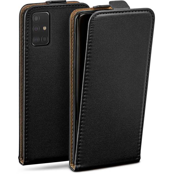 moex Flip Case Samsung Galaxy A51 Klapphülle Leder