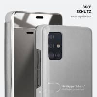 moex Void Case für Samsung Galaxy A51 – Klappbare 360 Grad Schutzhülle, Hochglanz Klavierlack Optik