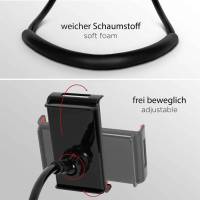 moex Phone Neck Rack – Schwanenhals Handyhalterung nutzbar als Tisch Ständer oder im Nacken getragen