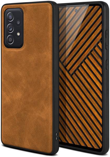 ONEFLOW Pali Case für Samsung Galaxy A52 5G – PU Leder Case mit Rückseite aus edlem Kunstleder