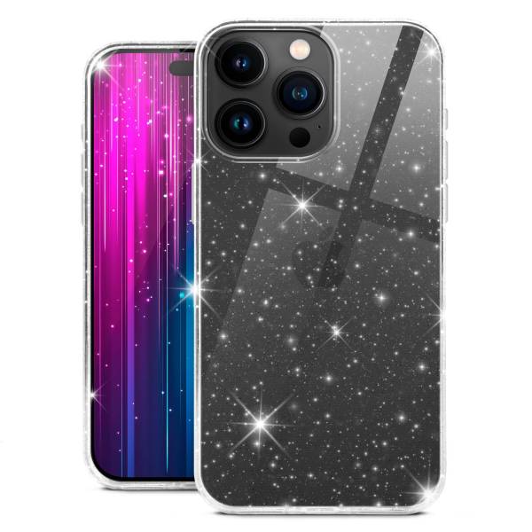 moex Sparky Case iPhone 16 Pro Max mit Glitzer Design
