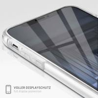 ONEFLOW Touch Case für Apple iPhone XS Max – 360 Grad Full Body Schutz, komplett beidseitige Hülle