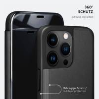moex Void Case für Apple iPhone 13 Pro Max – Klappbare 360 Grad Schutzhülle, Hochglanz Klavierlack Optik