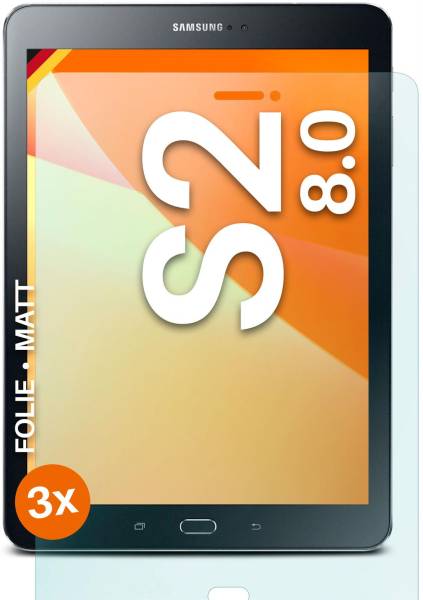 moex FlexProtect Matt für Samsung Galaxy Tab S2 8.0 – Anti Reflex Schutzfolie für besten Displayschutz, Matt