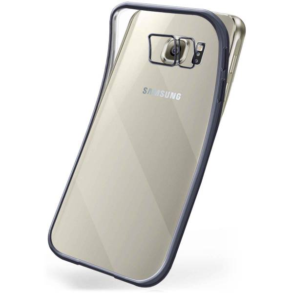 Für Samsung Galaxy S6 Edge | Stylische Hülle mit Chrom Rand | CHROME CASE
