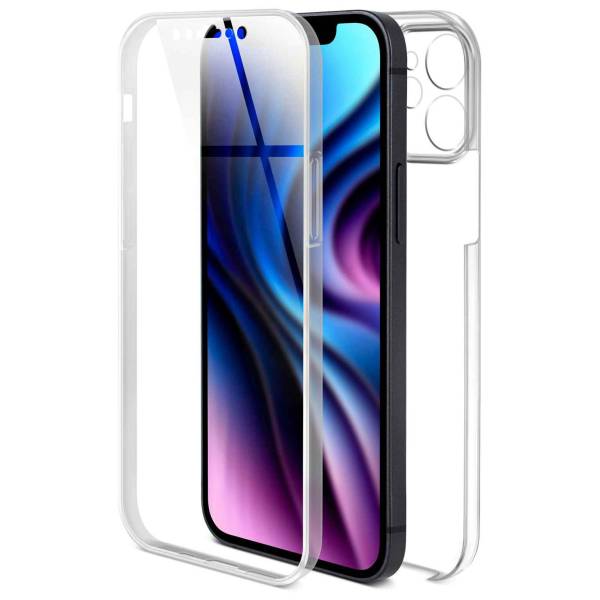 ONEFLOW Touch Case für Apple iPhone 12 mini – 360 Grad Full Body Schutz, komplett beidseitige Hülle