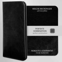moex Purse Case für LG Bello 2 – Handytasche mit Geldbörses aus PU Leder, Geld- & Handyfach