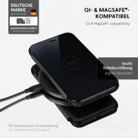 moex Void Case für Apple iPhone 15 Pro – Klappbare 360 Grad Schutzhülle, Hochglanz Klavierlack Optik
