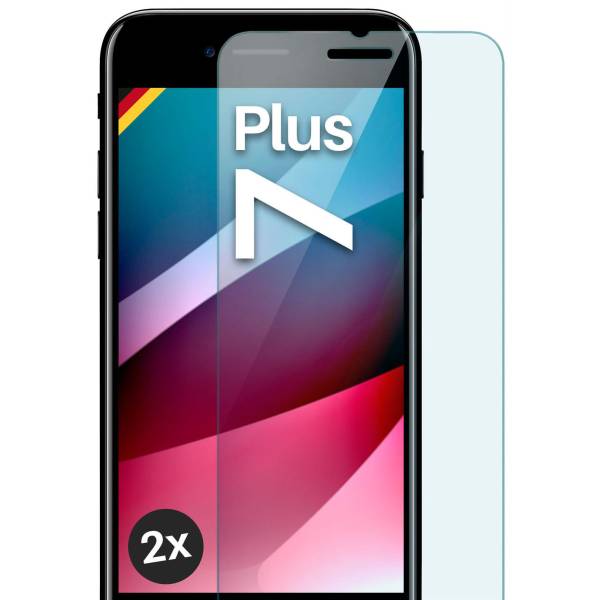 moex ShockProtect iPhone 7 Plus Panzerglas Klar