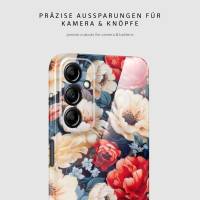 ONEFLOW Flower Cover Samsung Galaxy A14 (4G) Blumen Muster – weiteres Produktbild 6