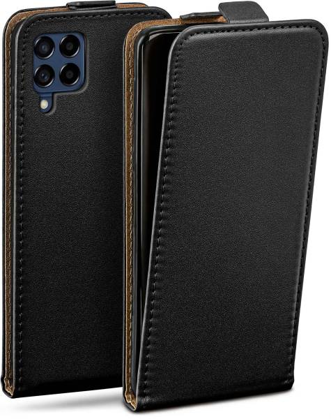 moex Flip Case für Samsung Galaxy M53 5G – PU Lederhülle mit 360 Grad Schutz, klappbar