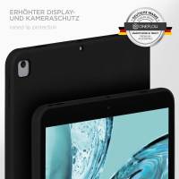 ONEFLOW Soft Case für Apple iPad (9. Generation - 2021) – weiche Tablet Hülle aus Silikon mit Kameraschutz