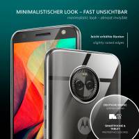 moex Aero Case für Motorola Moto X4 – Durchsichtige Hülle aus Silikon, Ultra Slim Handyhülle